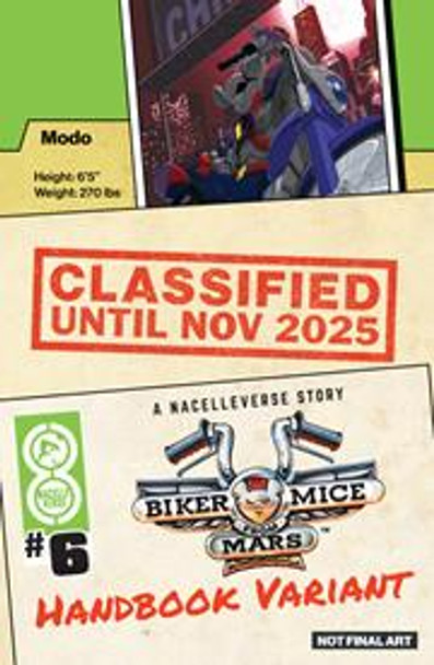 BIKER MICE FROM MARS (2025) #6 CVR A EDU SOUZA BIKER MICE FROM MARS (2025) #6 CVR A EDU SOUZA