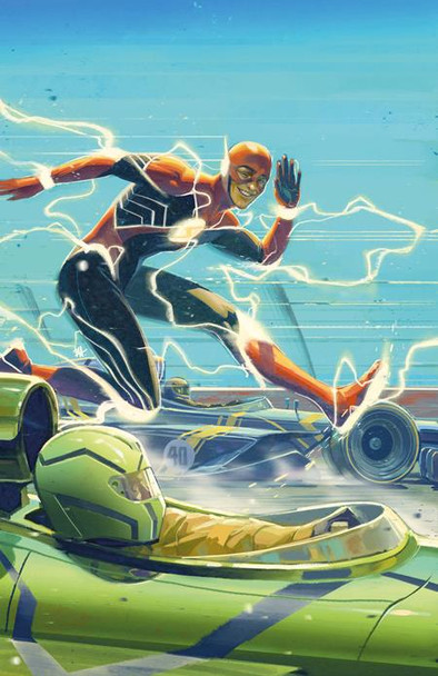 FLASH #27 CVR B BEN HARVEY CARD STOCK VAR (DC K.O.) FLASH #27 CVR B BEN HARVEY CARD STOCK VAR (DC K.O.)