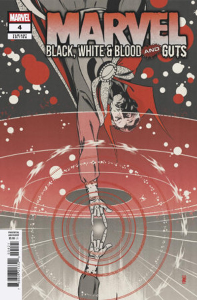 MARVEL BLACK WHITE & BLOOD AND GUTS #4 JORGE FORNES VAR