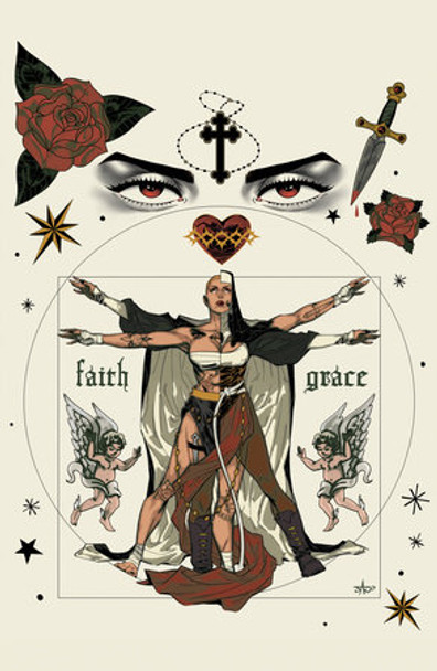 MARIAN HERETIC #3 CVR D UNLIMITED VAR JARO MARIAN HERETIC #3 CVR D UNLIMITED VAR JARO