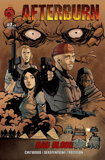 AFTERBURN BAD BLOOD #1 (OF 4) AFTERBURN BAD BLOOD #1 (OF 4)
