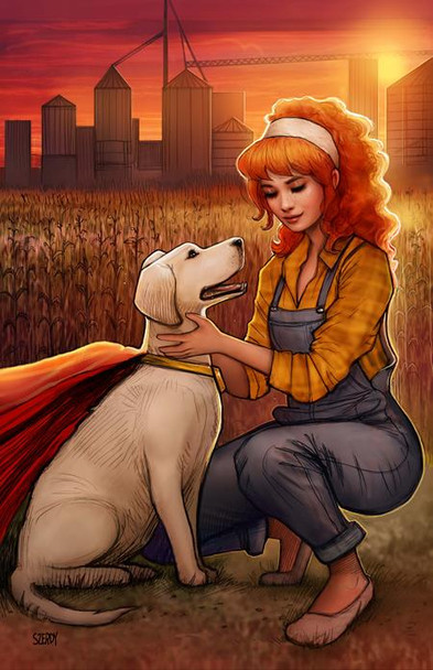 SUPERMAN UNLIMITED #8 CVR C NATHAN SZERDY CARD STOCK VAR SUPERMAN UNLIMITED #8 CVR C NATHAN SZERDY CARD STOCK VAR