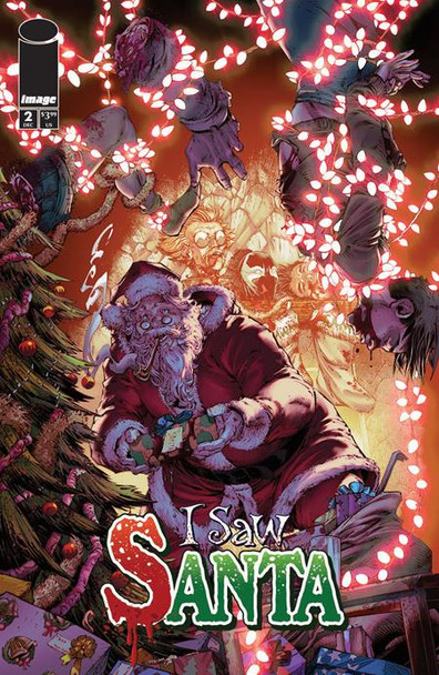I SAW SANTA A SPAWN UNIVERSE CHRISTMAS STORY #2 (OF 2) CVR A BRETT BOOTH 