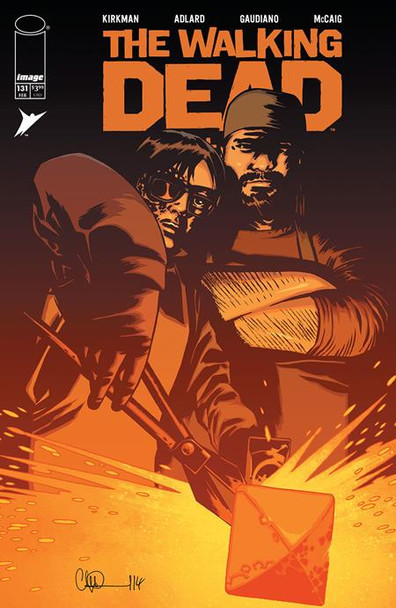 WALKING DEAD DELUXE #131 CVR B CHARLIE ADLARD & DAVE MCCAIG VAR