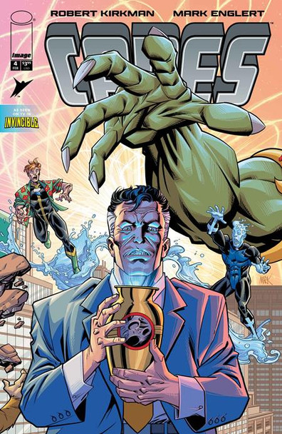 INVINCIBLE UNIVERSE CAPES #4 CVR B MARK ENGLERT VAR
