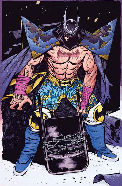 DC K.O. #4 (OF 5) CVR B DANIEL WARREN JOHNSON CARD STOCK VAR