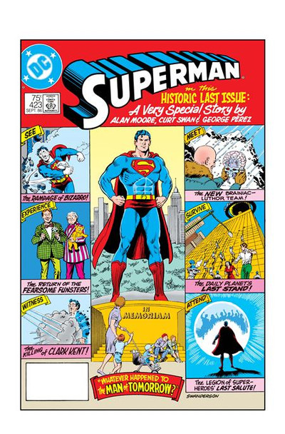 SUPERMAN #423 FACSIMILE EDITION CVR A CURT SWAN (WHATEVER HAPPENED TO THE MAN OF TOMORROW PART 1 OF 2)