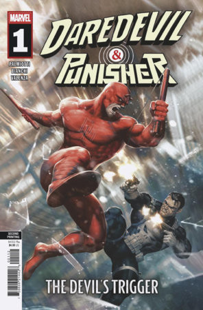 DAREDEVIL PUNISHER THE DEVIL'S TRIGGER #1 KENDRICK LIM 2ND PRINTING VAR