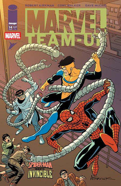 MARVEL TEAMUP #14 FACSIMILE EDITION CVR F ALEX SAVIUK & DAVE MCCAIG VAR