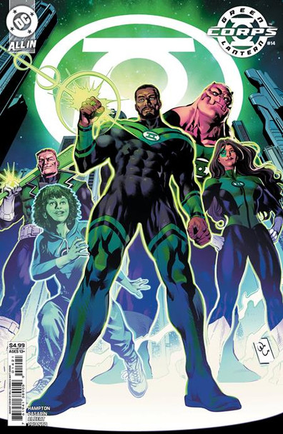 GREEN LANTERN CORPS #14 CVR B WILL CONRAD CARD STOCK VAR