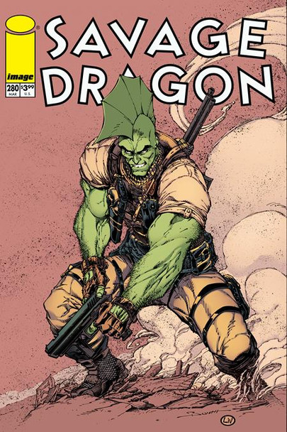 SAVAGE DRAGON #280 CVR C BRETT BOOTH & LIVESAY VAR