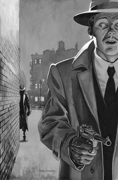 THE PERIL OF THE BRUTAL DARK AN EZRA CAIN MYSTERY #2 (OF 6) CVR C LEANDRO FERNANDEZ CARD STOCK VAR