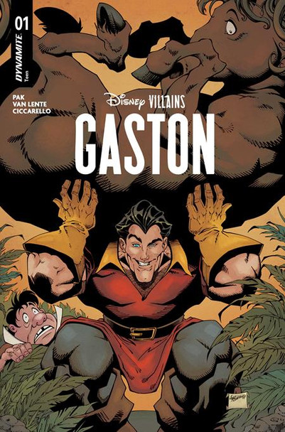DISNEY VILLAINS GASTON #1 CVR D WILL ROBSON VAR