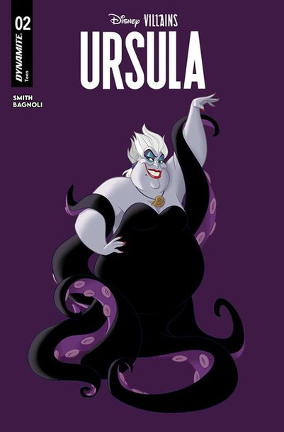 DISNEY VILLAINS URSULA #2 CVR B ANIMATION ART VAR