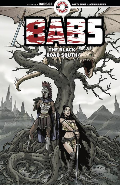 BABS THE BLACK ROAD SOUTH #3 (OF 6) CVR A JACEN BURROWS