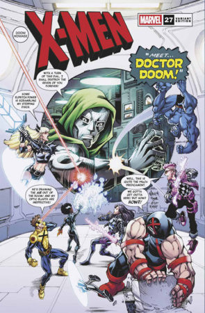 X-MEN #27 TODD NAUCK DOOM HOMAGE VAR