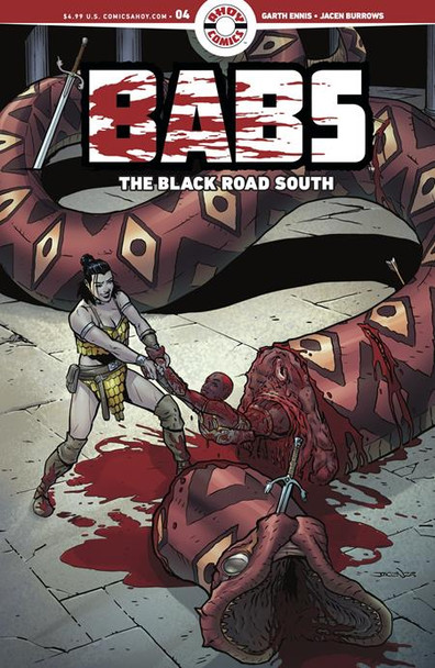 BABS THE BLACK ROAD SOUTH #4 (OF 6) CVR A JACEN BURROWS