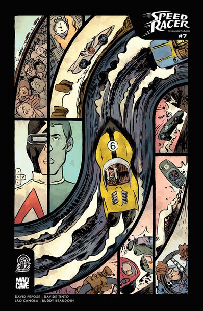 SPEED RACER #7 CVR B JESSE LONERGAN VAR