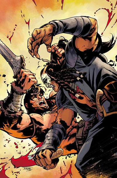 CONAN THE BARBARIAN #31 CVR E MAHMUD ASRAR VIRGIN VAR 
