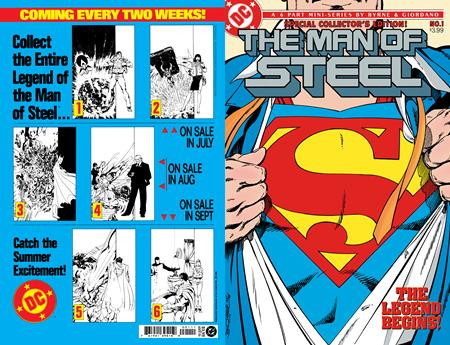 MAN OF STEEL #1 FACSIMILE EDITION CVR A JOHN BYRNE