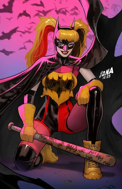 HARLEY QUINN #61 CVR B DAVID NAKAYAMA CARD STOCK VAR