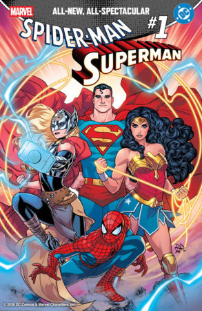 MARVEL/DC SPIDER-MAN/SUPERMAN #1 RUSSELL DAUTERMAN VAR
