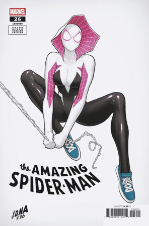 AMAZING SPIDER-MAN #26 DAVID NAKAYAMA COLOR BLOCK WHITE VAR