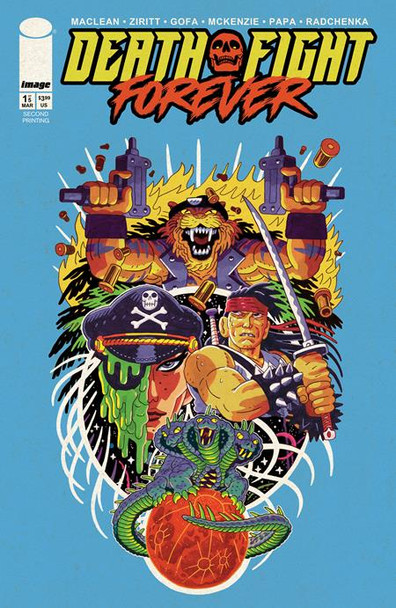 DEATH FIGHT FOREVER #1 (OF 5) 2ND PTG