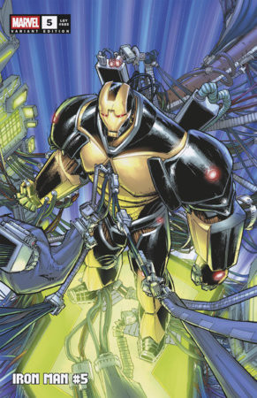 IRON MAN #5 WHILCE PORTACIO ADVANCED IRON MAN VAR