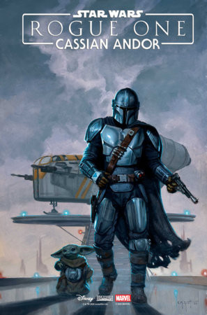 STAR WARS ROGUE ONE CASSIAN ANDOR #1 E M GIST MANDALORIAN & GROGU VAR