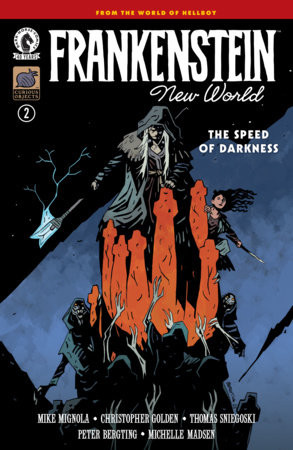 FRANKENSTEIN NEW WORLD THE SPEED OF DARKNESS #2  CVR A PETER BERGTING
