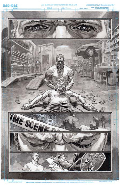 OLYMPUS SAGA MEGALITH #1 (OF 4) CVR J LEWIS LAROSA ORIGINAL ART EDITION 7 VAR