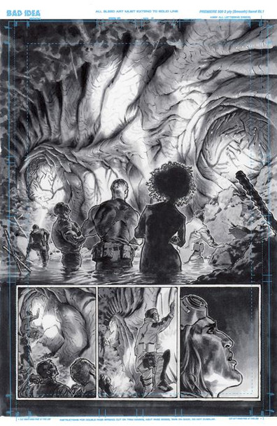 OLYMPUS SAGA MEGALITH #1 (OF 4)  CVR U LEWIS LAROSA ORIGINAL ART EDITION 18 VAR