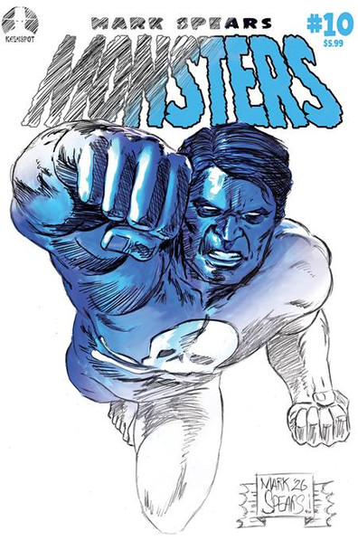 MARK SPEARS MONSTERS #10 CVR C MARK SPEARS MIDKNIGHT MAN CONCEPT VAR