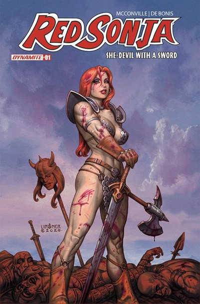 RED SONJA SHE DEVIL WITH A SWORD #1 CVR C JOSEPH MICHAEL LINSNER VAR