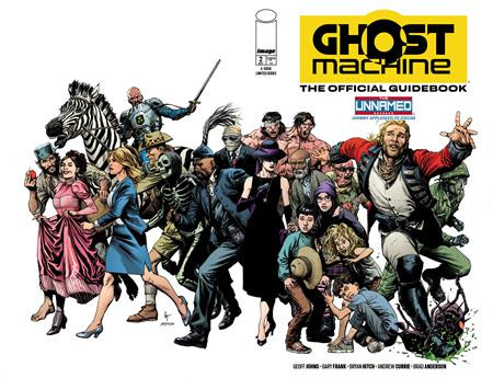 GHOST MACHINE THE OFFICIAL GUIDEBOOK #2 (OF 5) CVR B BRYAN HITCH & BRAD ANDERSON WRAPAROUND VAR 