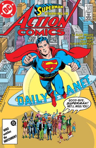 ACTION COMICS #583 FACSIMILE EDITION CVR A CURT SWAN (WHATEVER HAPPENED TO THE MAN OF TOMORROW PART 2 OF 2)
