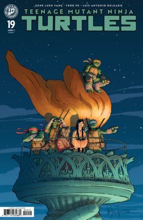 TEENAGE MUTANT NINJA TURTLES #19 CVR C WACHTER