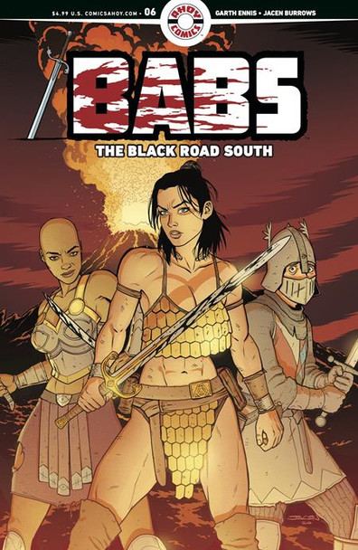 BABS THE BLACK ROAD SOUTH #6 (OF 6) CVR A JACEN BURROWS 