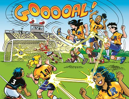 ARCHIE COMICS 85TH ANNIVERSARY PRESENTS ARCHIE AMERICAN ALL STARS #1 (ONE SHOT) CVR C STAN GOLDBERG ROSARIO TITO PENA FOIL