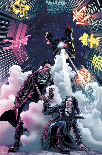 BLADE RUNNER TOKYO NEXUS TO LOSE IS TO WIN #2 (OF 4) CVR D JOSE BEROY VIRGIN CARDSTOCK