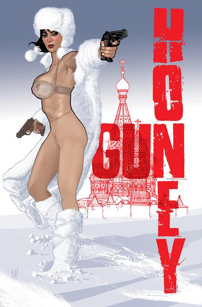 GUN HONEY DOUBLES DOWN #1 (OF 4) CVR B ADAM HUGHES