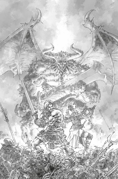 DIABLO DAWN OF HATRED #3 (OF 4) CVR E ALAN QUAH INKS CARDSTOCK