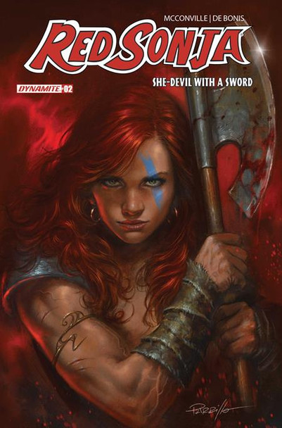 RED SONJA SHE DEVIL WITH A SWORD #2 CVR B LUCIO PARRILLO 