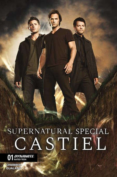 SUPERNATURAL SPECIAL CASTIEL #1 (ONE SHOT) CVR B PHOTO DEAN SAM CASTIEL