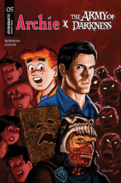 ARCHIE X ARMY OF DARKNESS #5 CVR B BILL GALVAN