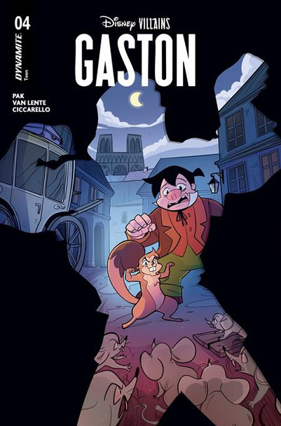 DISNEY VILLAINS GASTON #4 CVR C MILENA CICCARELLO