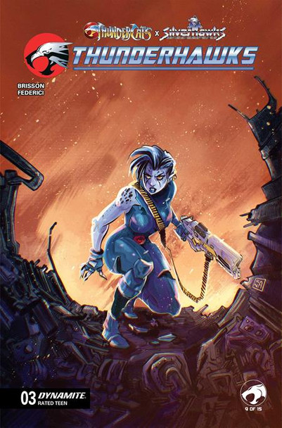 THUNDERCATS X SILVERHAWKS THUNDERHAWKS #3 CVR D ALESSANDRO RANALDI