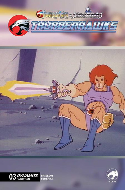 THUNDERCATS X SILVERHAWKS THUNDERHAWKS #3 CVR E ANIMATION ART