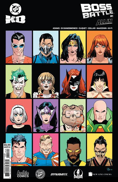 DC K.O. BOSS BATTLE #1 (ONE SHOT) Second Printing Cvr B Dan Mora Card Stock Var